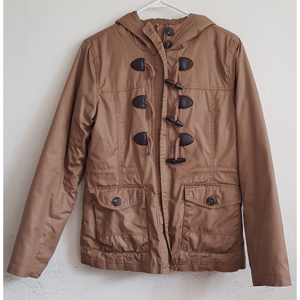 Light Brown Parka Jacket